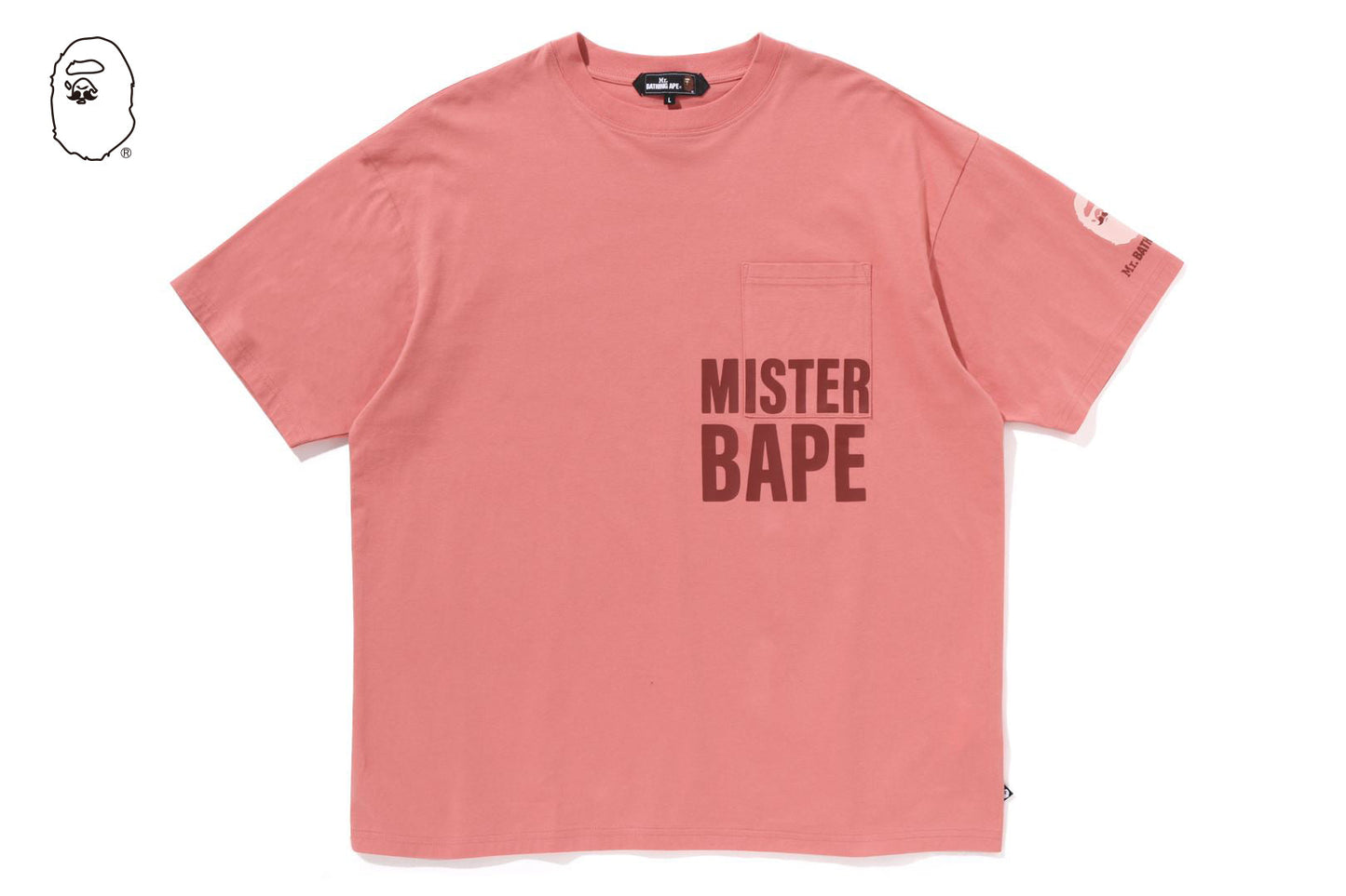 BAPE PRINT POCKET TEE