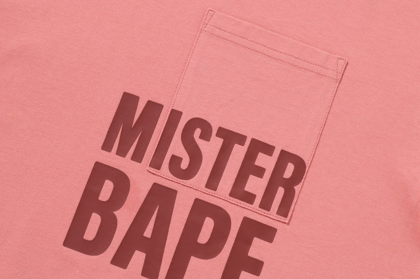 BAPE PRINT POCKET TEE