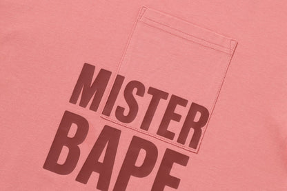 BAPE PRINT POCKET TEE