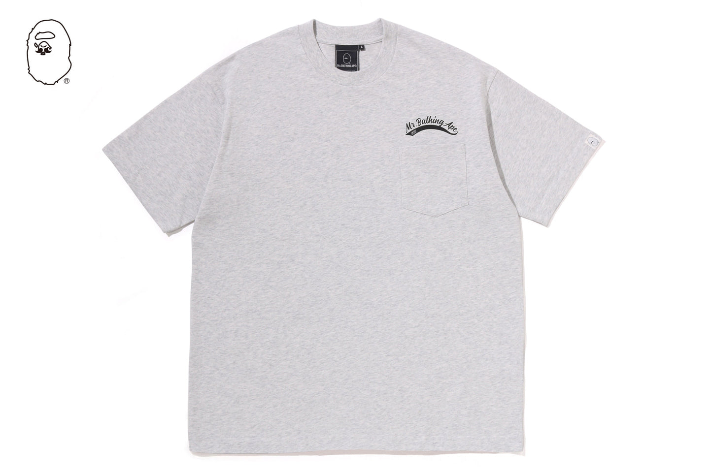 BAPE VARSITY PRINT POCKET TEE