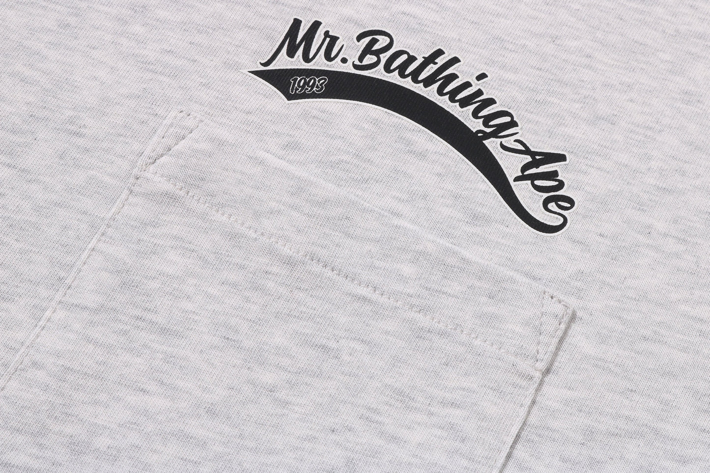 BAPE VARSITY PRINT POCKET TEE