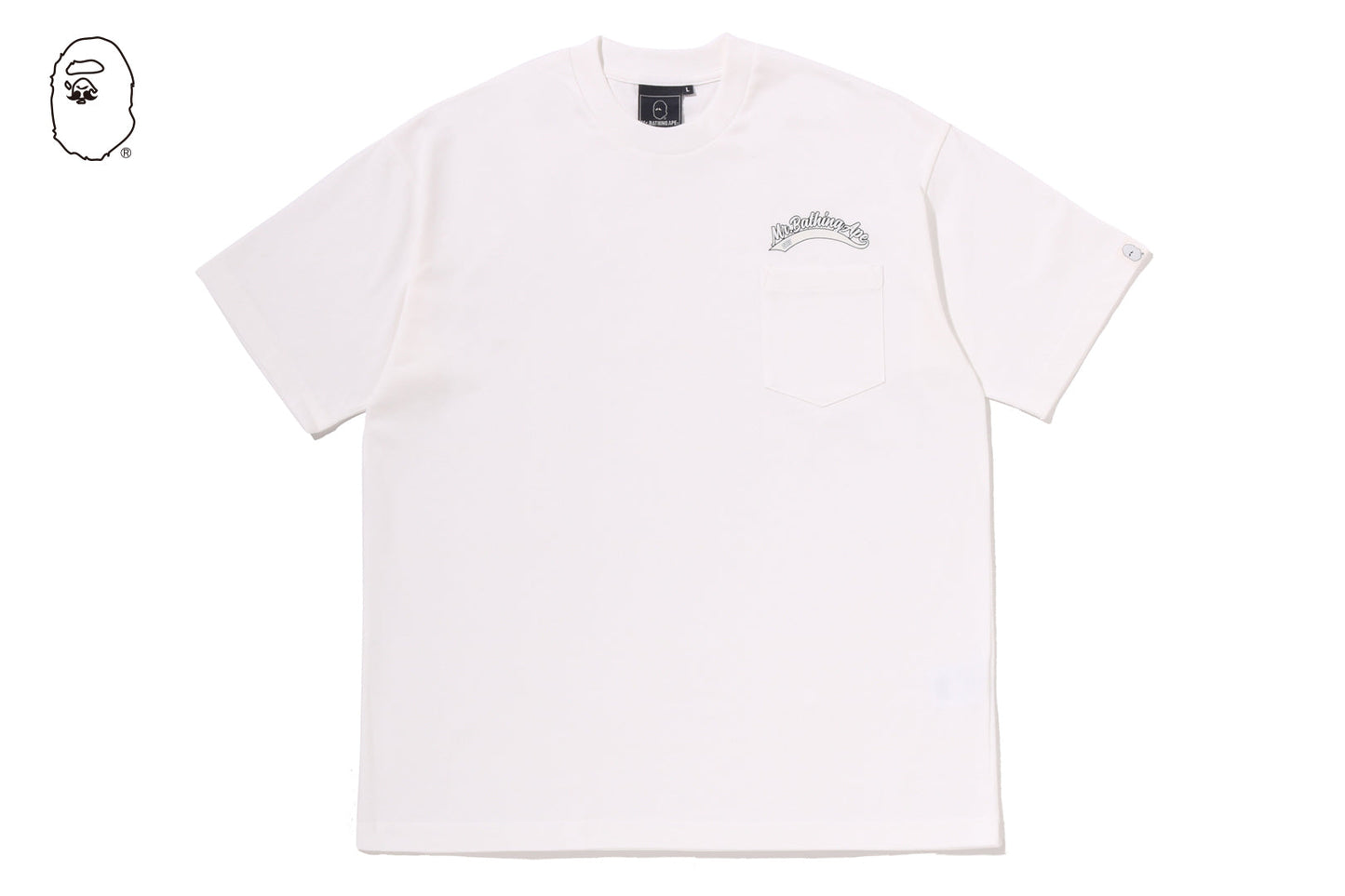 BAPE VARSITY PRINT POCKET TEE