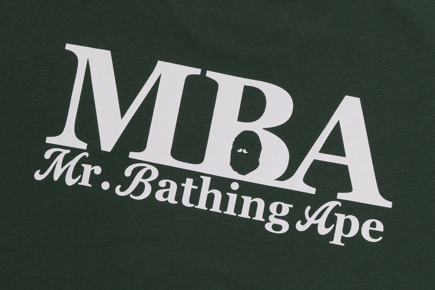BAPE MBA UNIVERSITY PRINT TEE