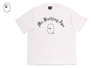 BAPE MR OLDSTYLE ARCH PRINT TEE