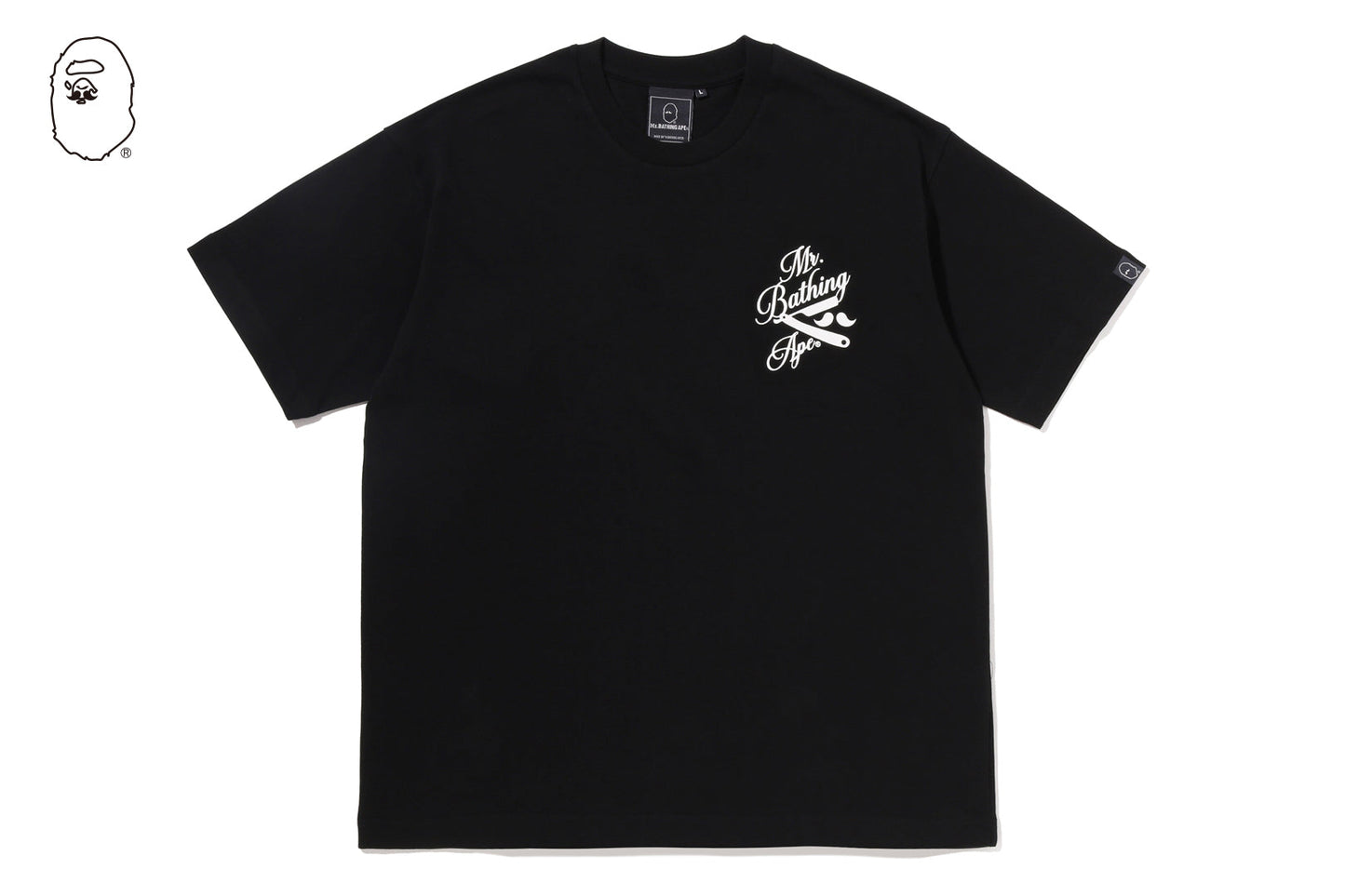 BAPE BARBER PRINT TEE
