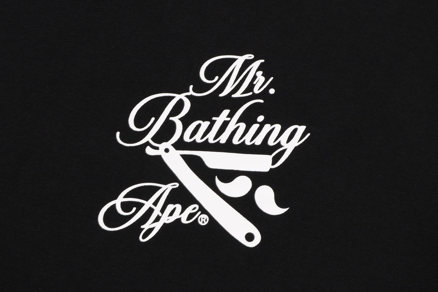 BAPE BARBER PRINT TEE