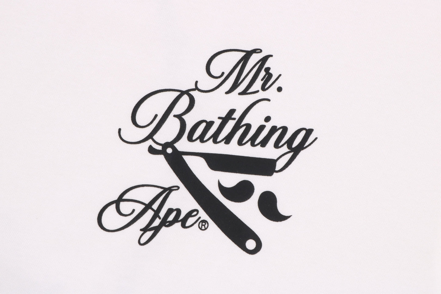 BAPE BARBER PRINT TEE