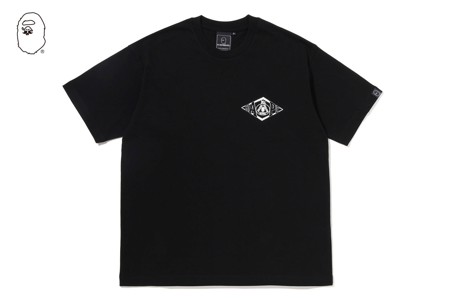 BAPE SPADE PRINT TEE