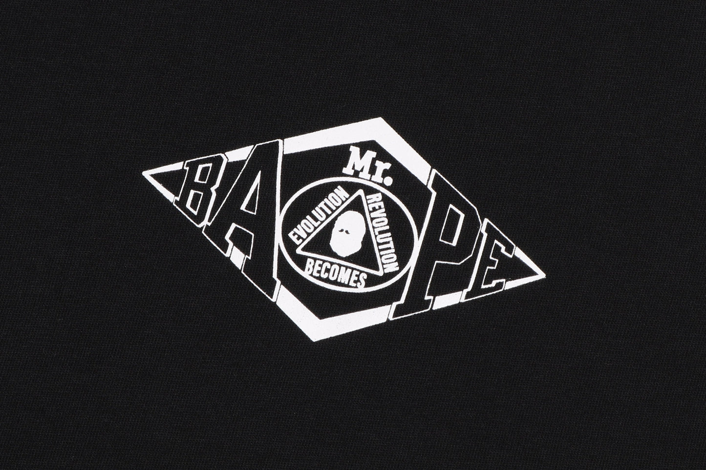 BAPE SPADE PRINT TEE