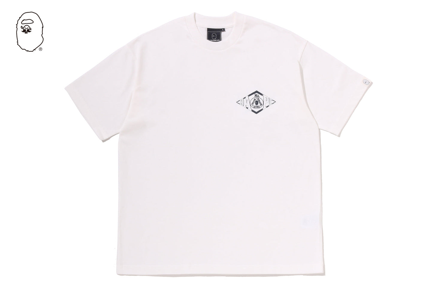 BAPE SPADE PRINT TEE