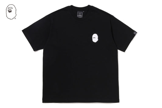 BAPE MR HEAD COLLEGE PRINT TEE