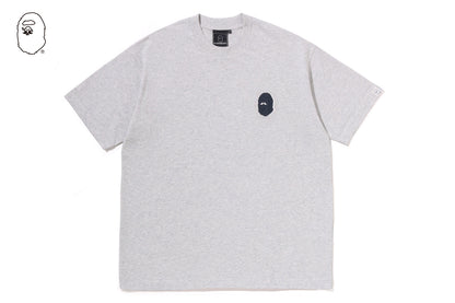 BAPE MR HEAD COLLEGE PRINT TEE