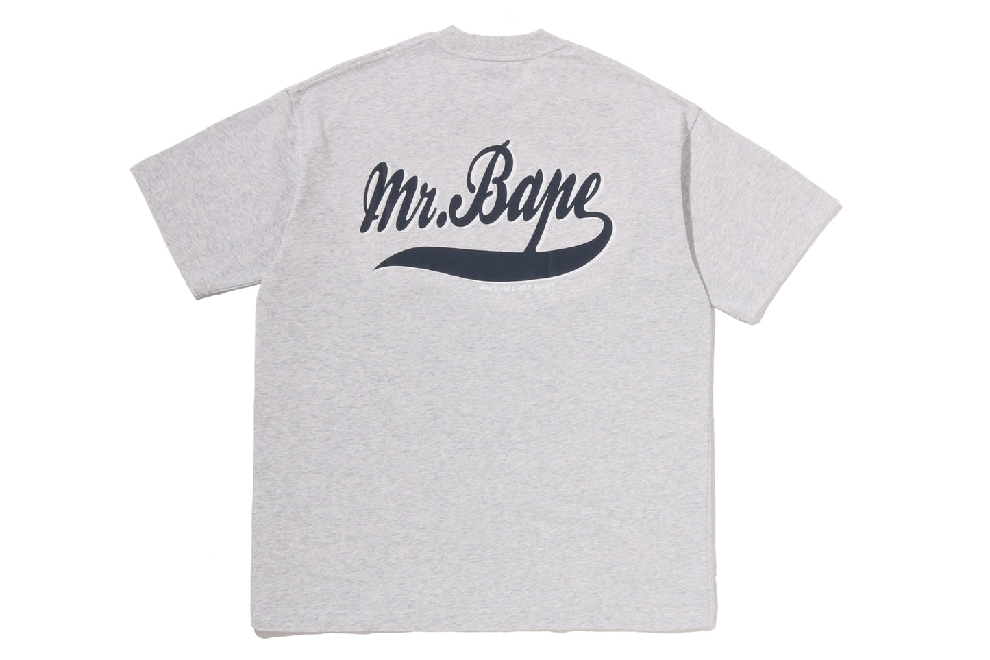 BAPE MR HEAD COLLEGE PRINT TEE