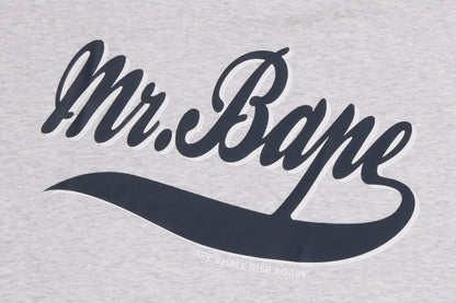 BAPE MR HEAD COLLEGE PRINT TEE
