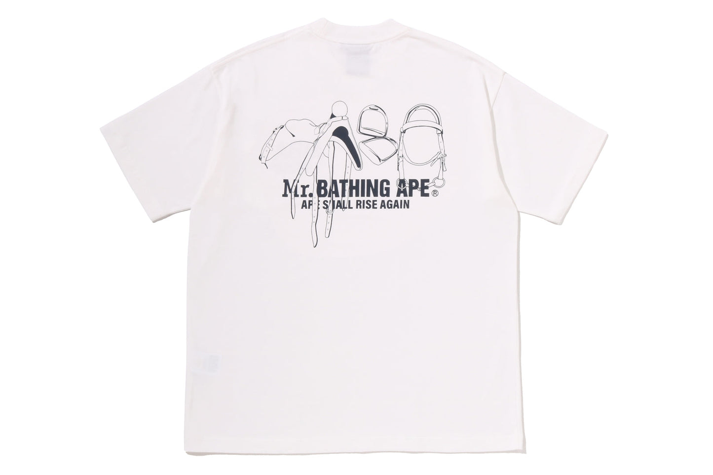 BAPE 鞍印圖案T恤