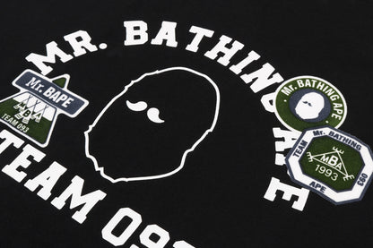 BAPE BADGE PRINT TEE