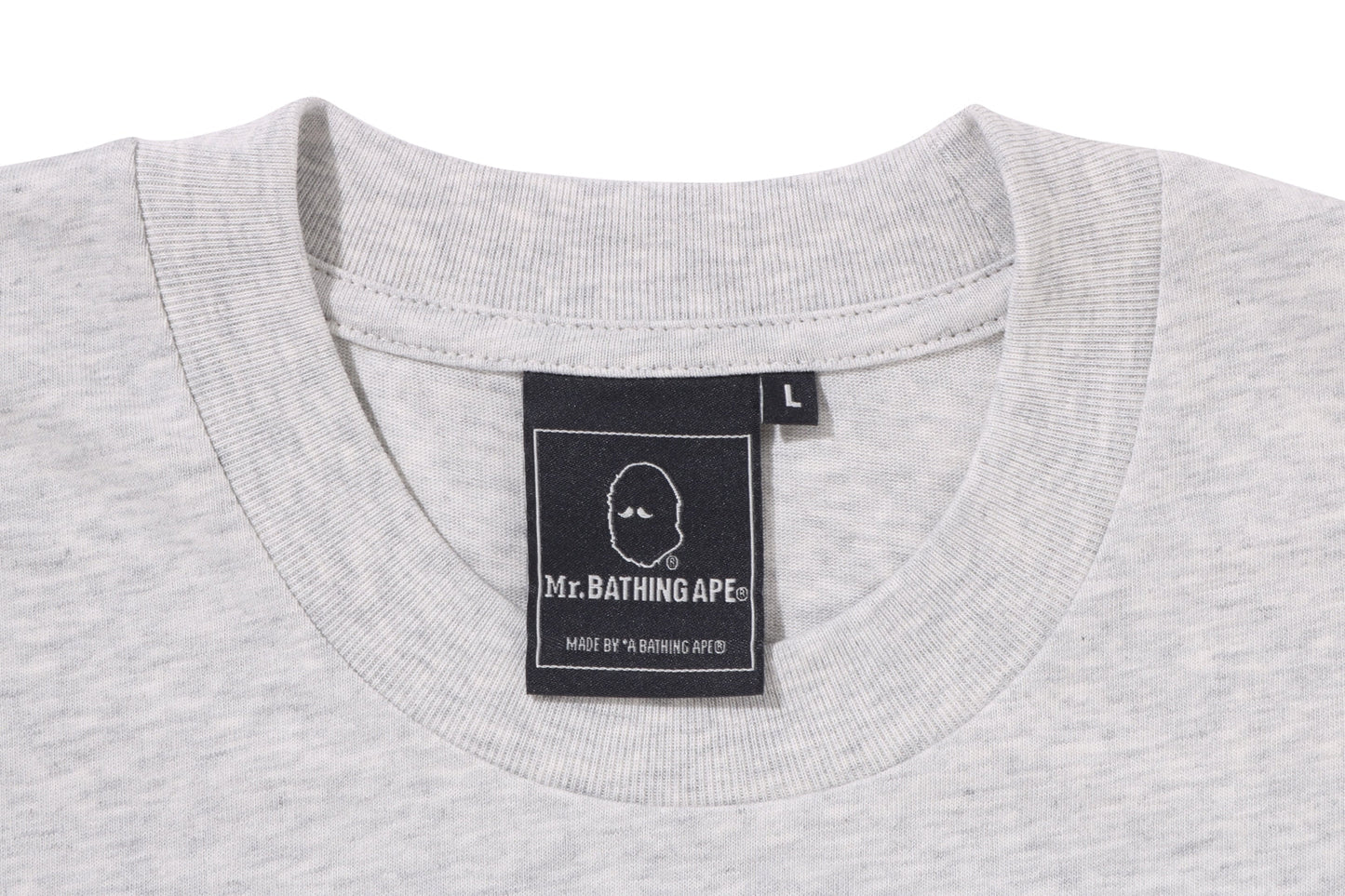 BAPE BADGE PRINT TEE
