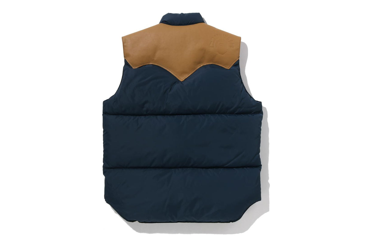 BAPE MR BATHING APE X RMFC DOWN VEST