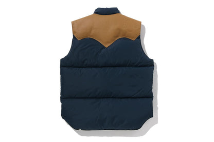 BAPE MR BATHING APE X RMFC DOWN VEST