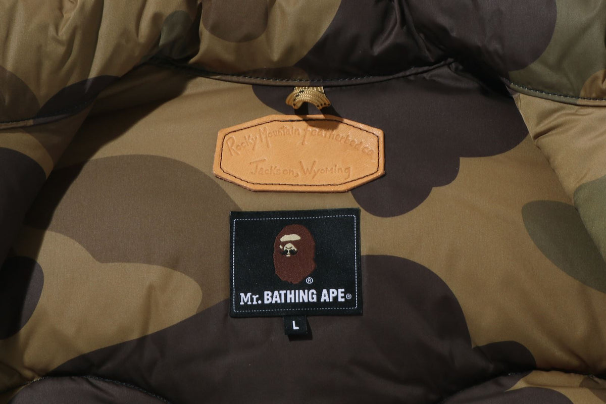 BAPE MR BATHING APE X RMFC DOWN VEST