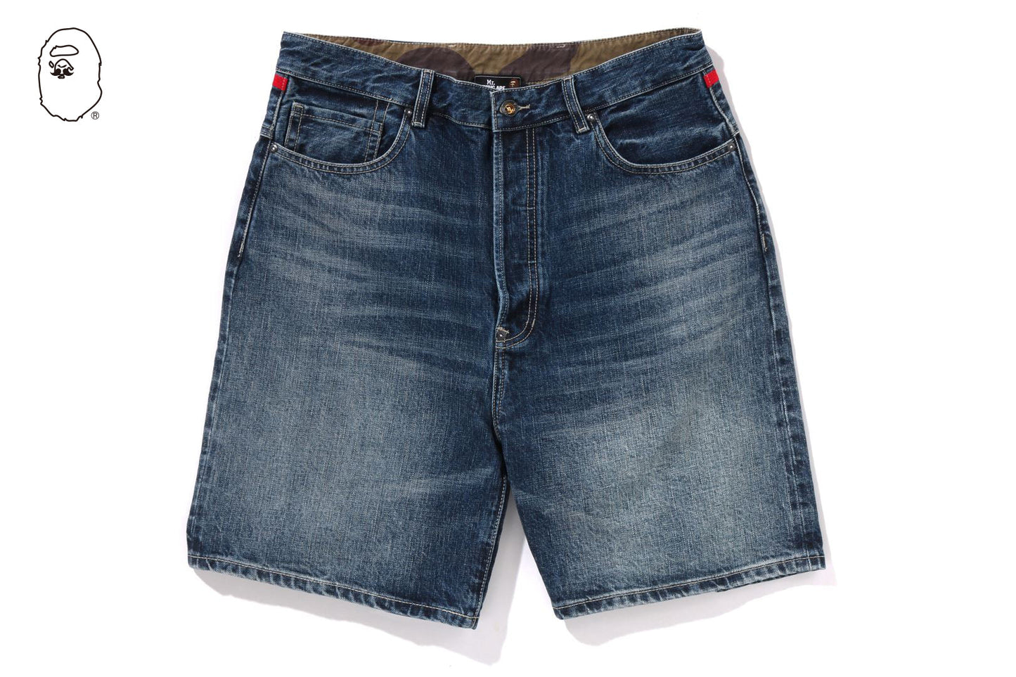 BAPE DENIM SHORTS