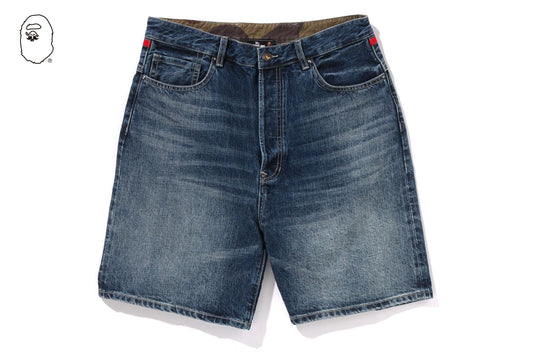 BAPE DENIM SHORTS