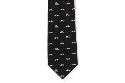 BAPE MR BATHING APE 圖案領帶