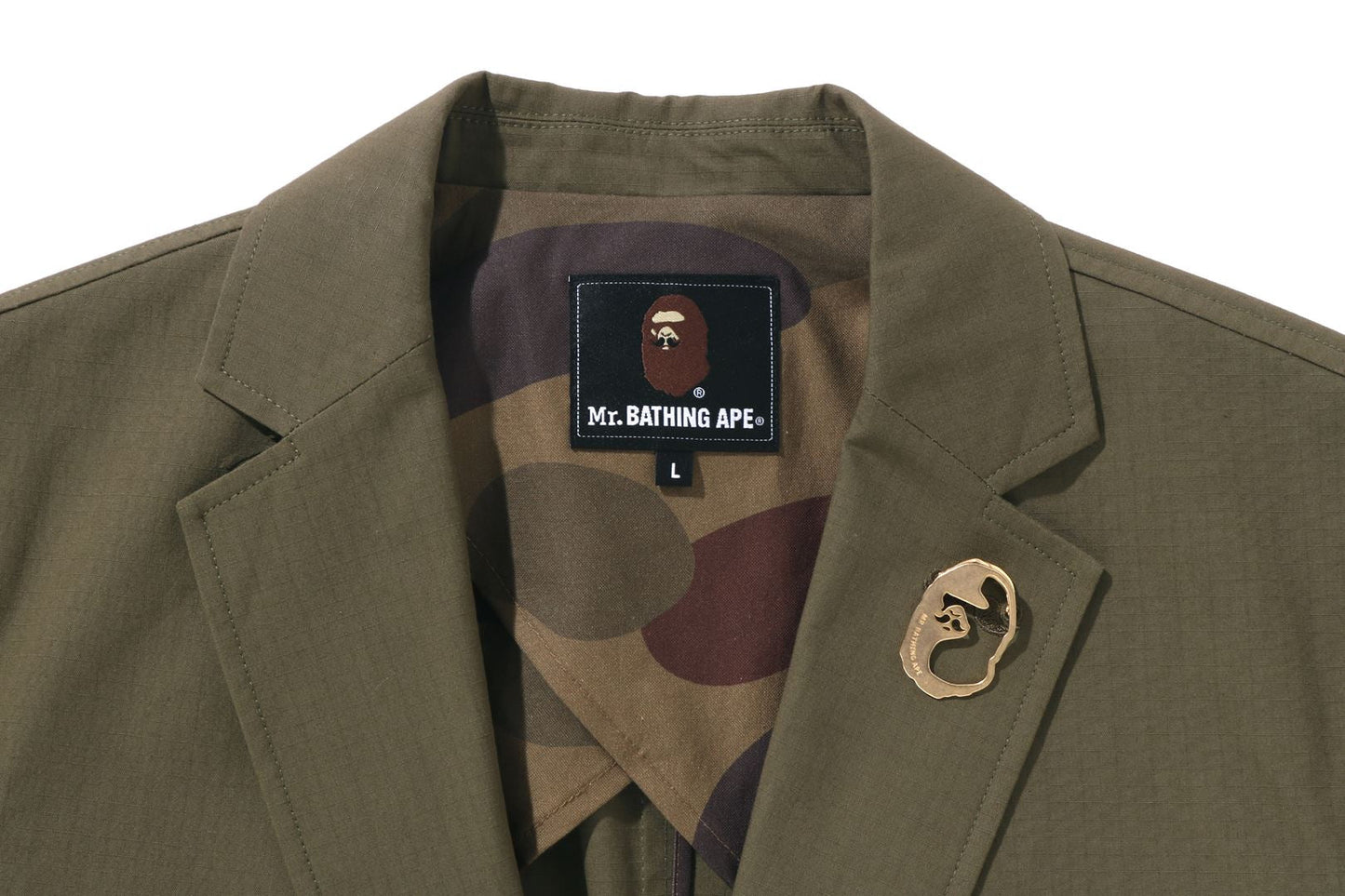 BAPE 金屬鈕扣輕便外套