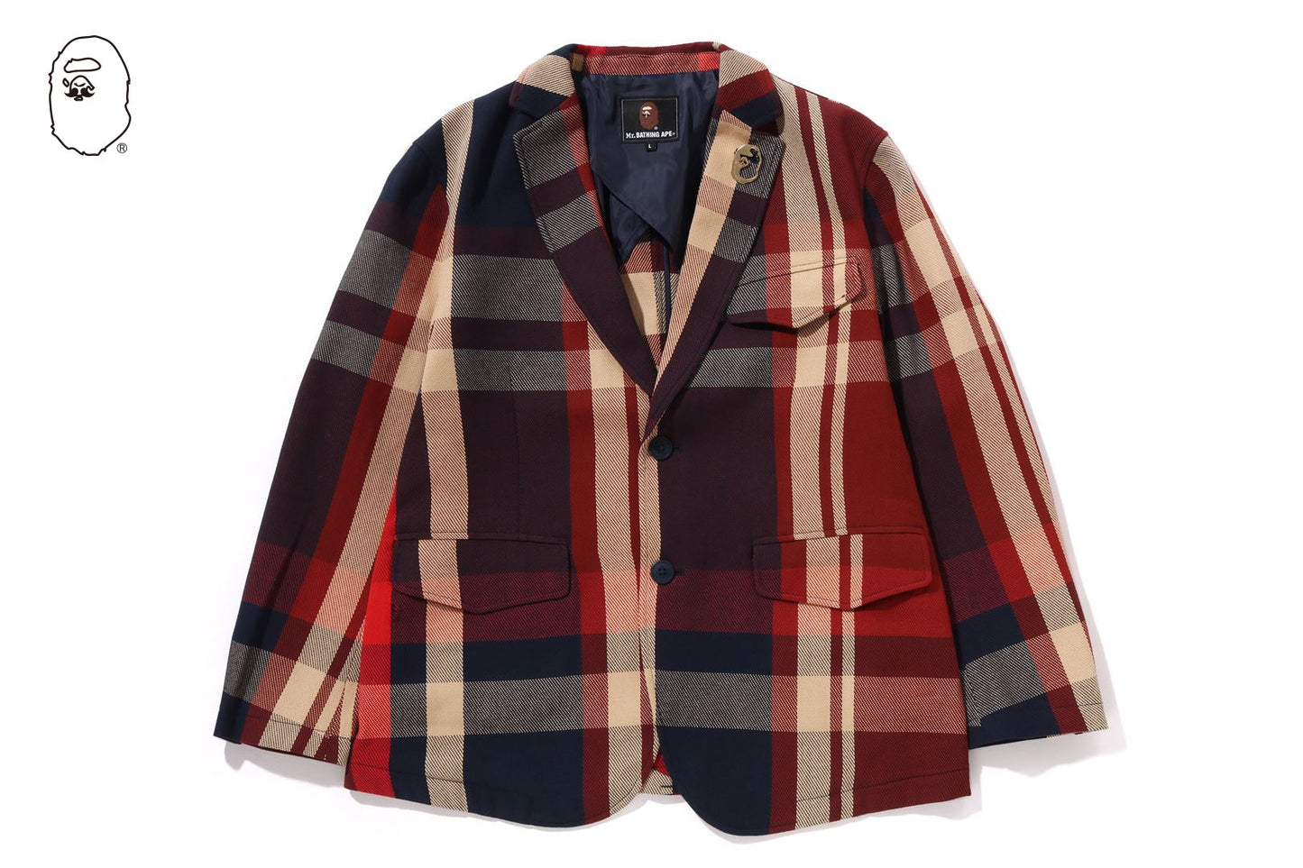 BAPE CHECK JACKET