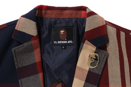 BAPE CHECK JACKET