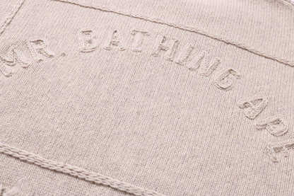 BAPE CHUNKY CABLE WOOL SWEATER