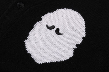BAPE SWEATER KNIT CABLE CARDIGAN