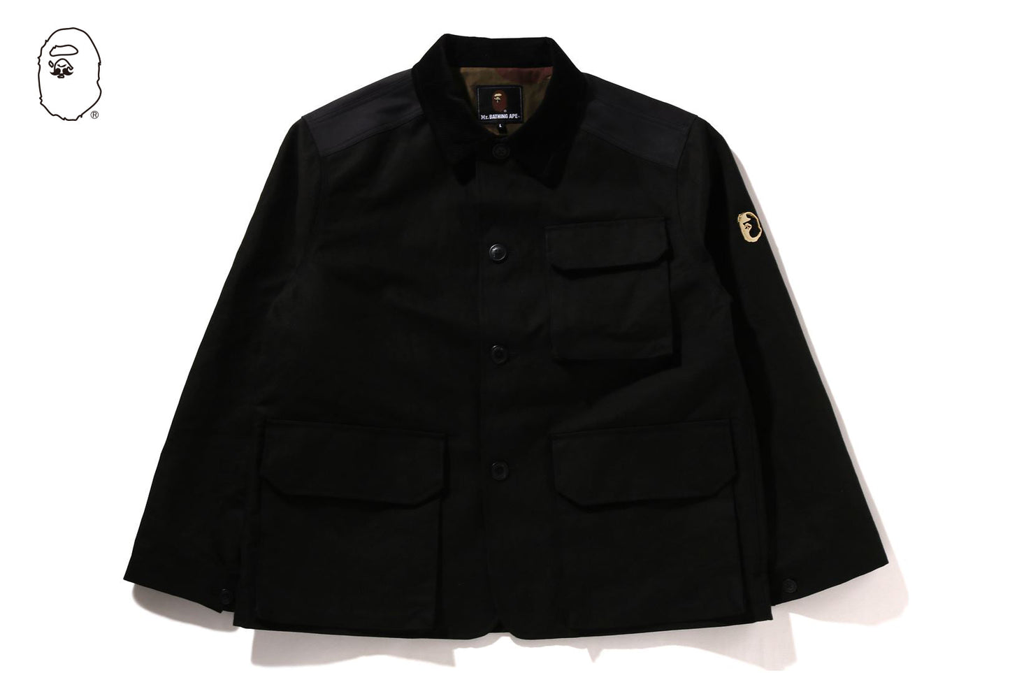 BAPE CANVAS HUNTING JACKET