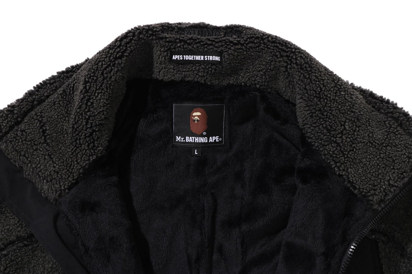 BAPE SHAERPA FLEECE JACKET