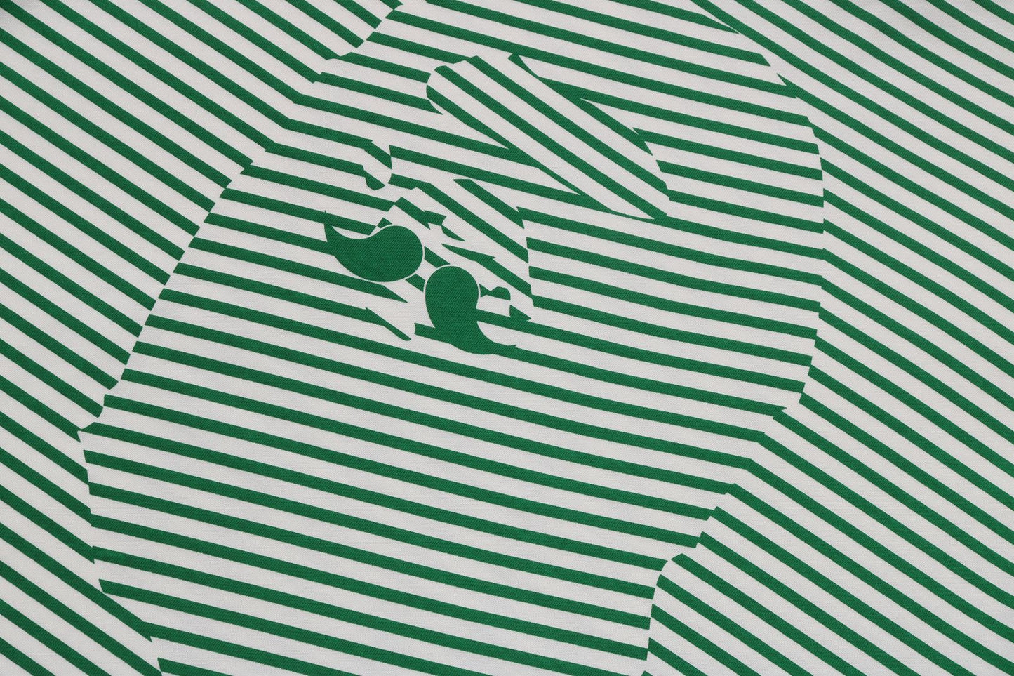 BAPE STRIPE LS PRINT TEE