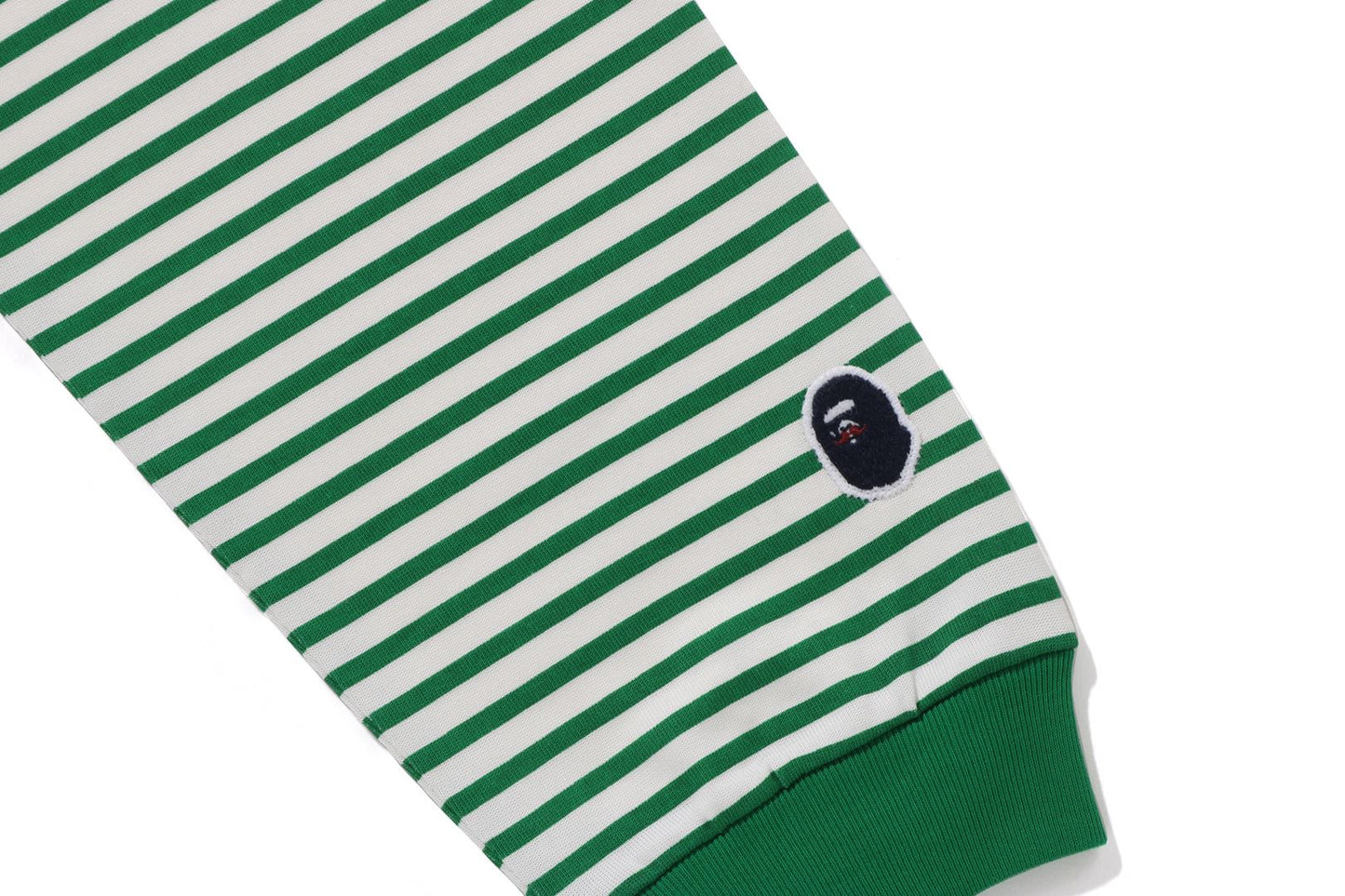 BAPE STRIPE LS PRINT TEE