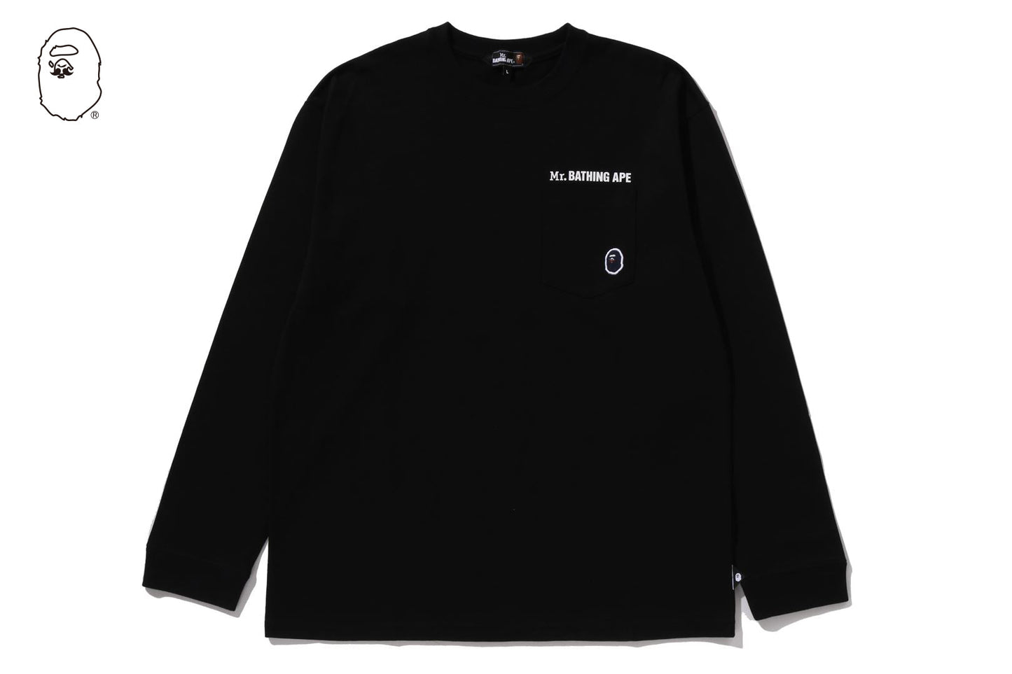 BAPE LS POCKET TEE