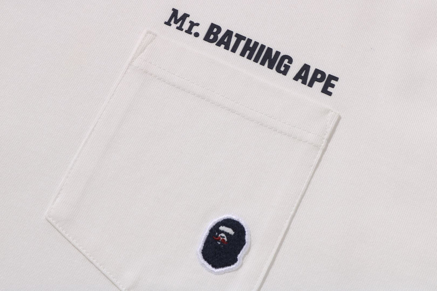BAPE LS POCKET TEE