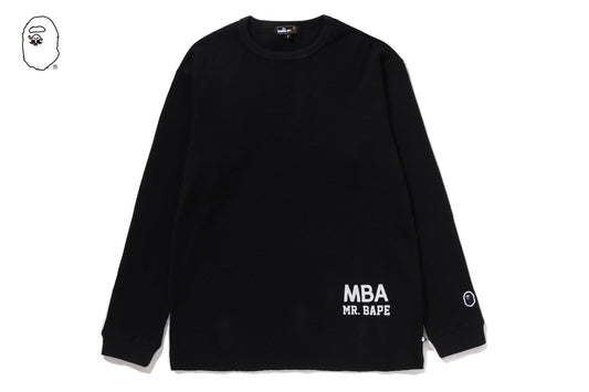 BAPE WAFFLE BASIC LS TEE