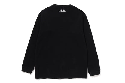 BAPE WAFFLE BASIC LS TEE