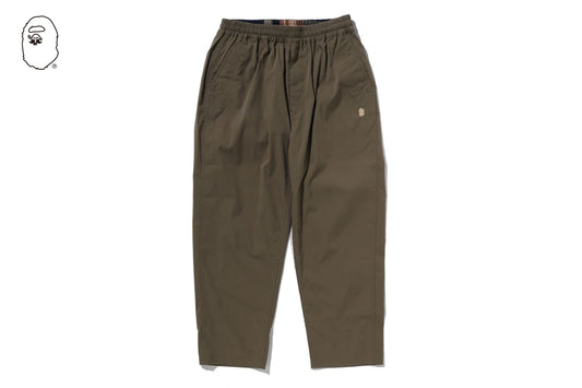 BAPE COTTON TWILL EASY PANTS