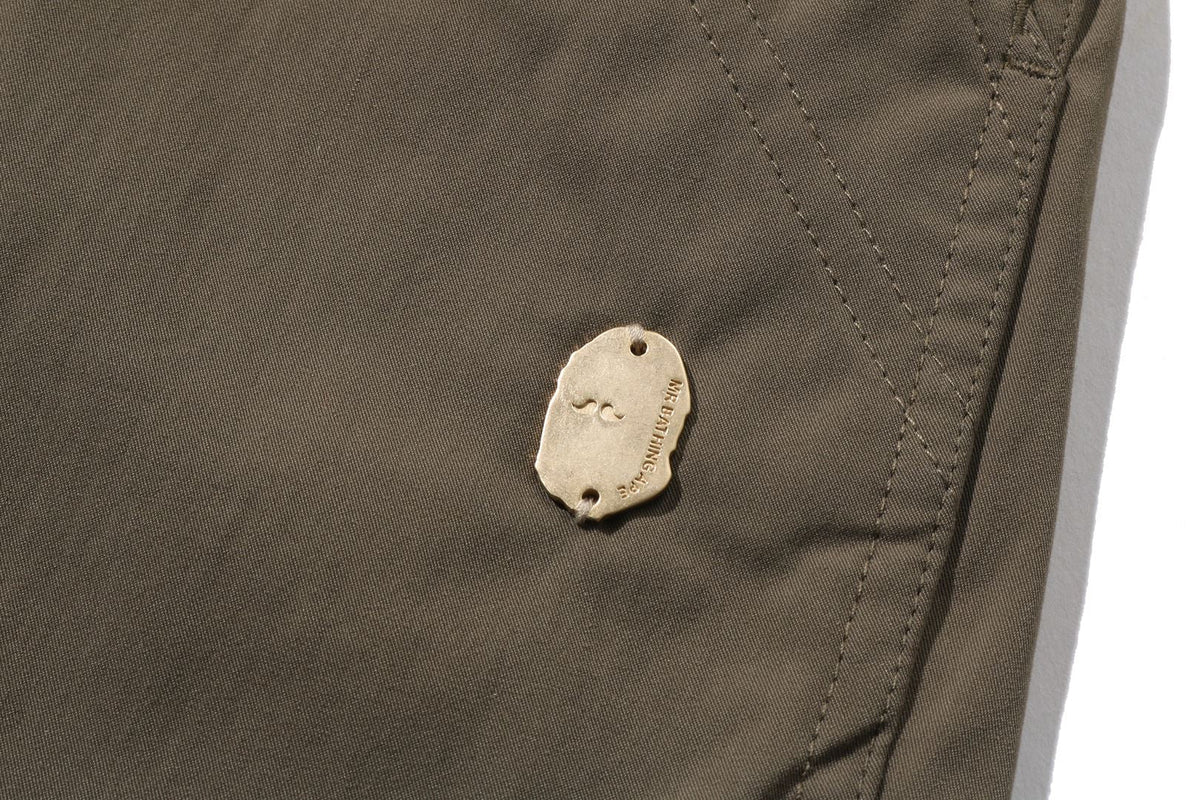 BAPE COTTON TWILL EASY PANTS