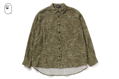 BAPE 印花休閒襯衫