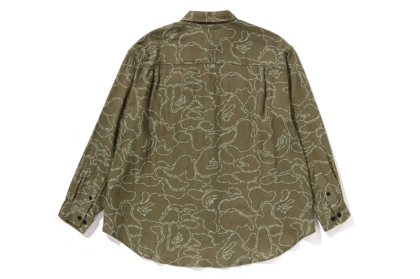 BAPE 印花休閒襯衫