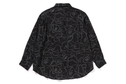 BAPE 印花休閒襯衫
