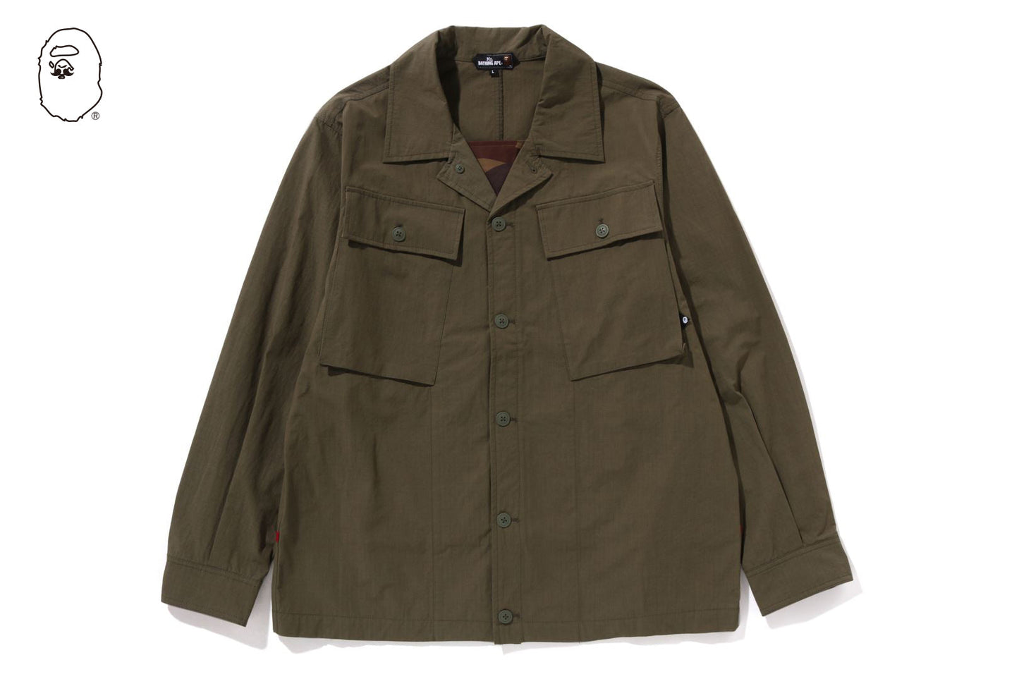 BAPE MILITARY HEAVY SHIRT