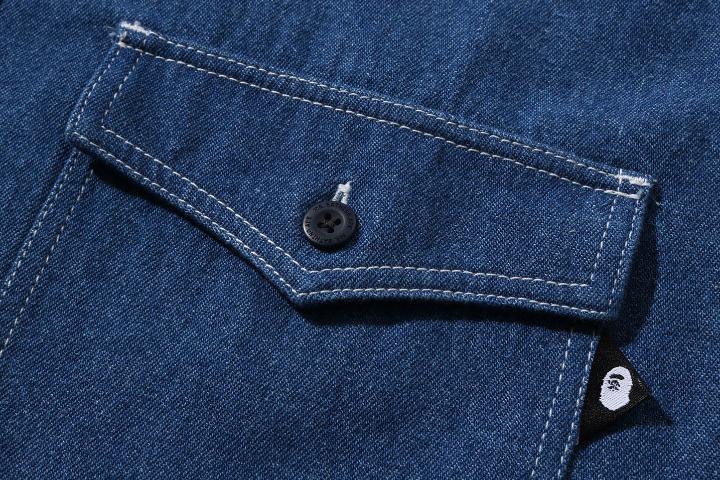 BAPE DENIM CHAMBRAY SHIRT