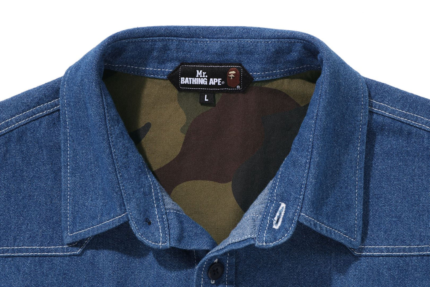 BAPE DENIM CHAMBRAY SHIRT