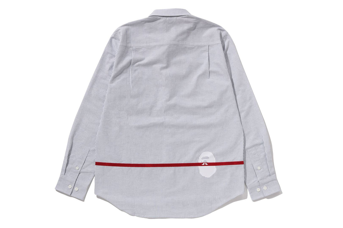 BAPE YARN DYE STRIPES OXFORD SHIRT