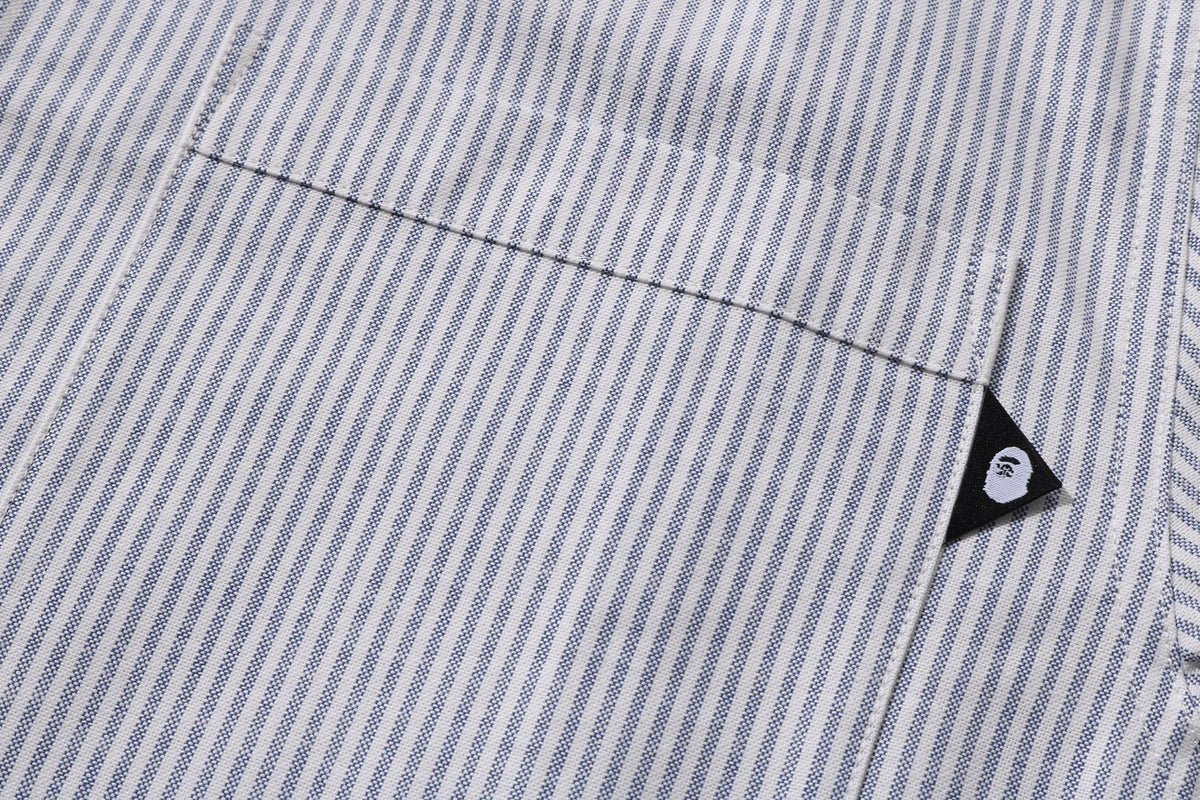 BAPE YARN DYE STRIPES OXFORD SHIRT